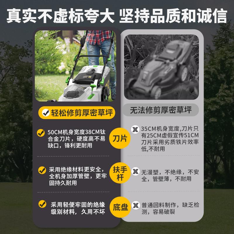 手推式草坪修剪机割草机小型家用除推草插电电动新型大功率剪草机