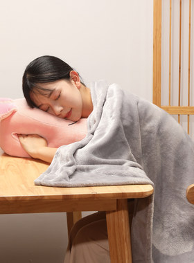 儿童午睡枕趴睡神器小学生桌上睡觉午休枕小孩可爱卡通抱枕趴趴枕