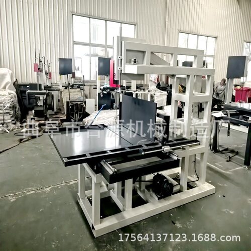 家用小型带锯机 木工机械MJ345型号大平台可调节尺寸塑料卷开料机
