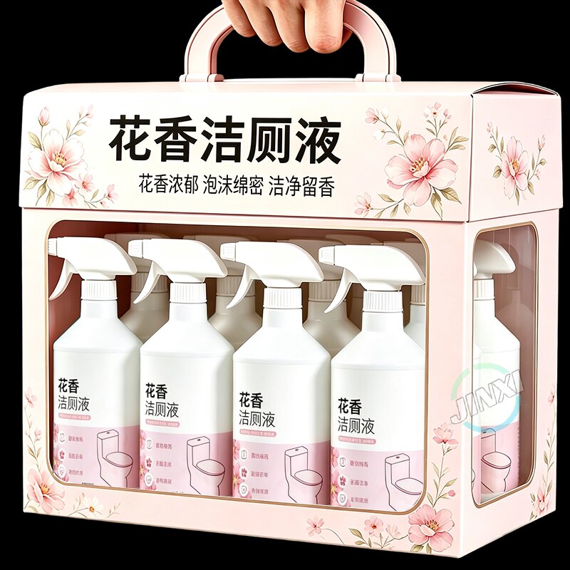 洁厕液花香型抑菌除垢+清新臭味