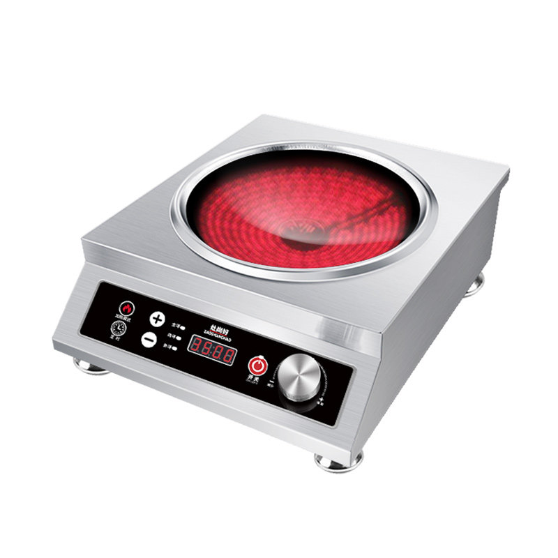 电陶炉凹面3500W大功率新款家用炒菜省电商用煲仔砂锅定时光波炉