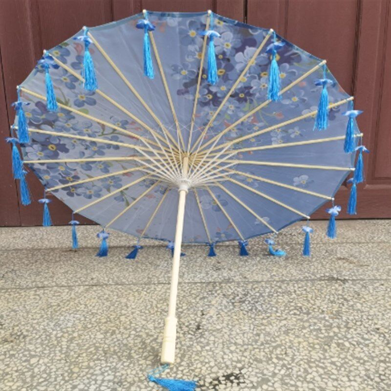 花瓣流苏伞走秀拍照跳舞旗袍古风格儿童成人伞装饰吊顶广场舞回娘
