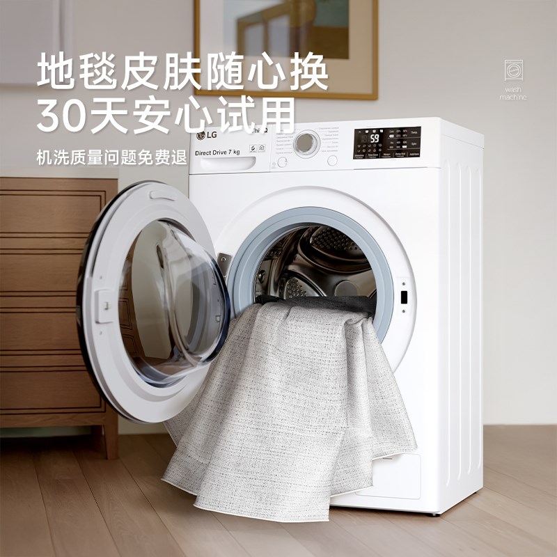 可拆洗地毯客厅2025新款意式可机洗免洗可擦卧室家用沙发茶几地垫