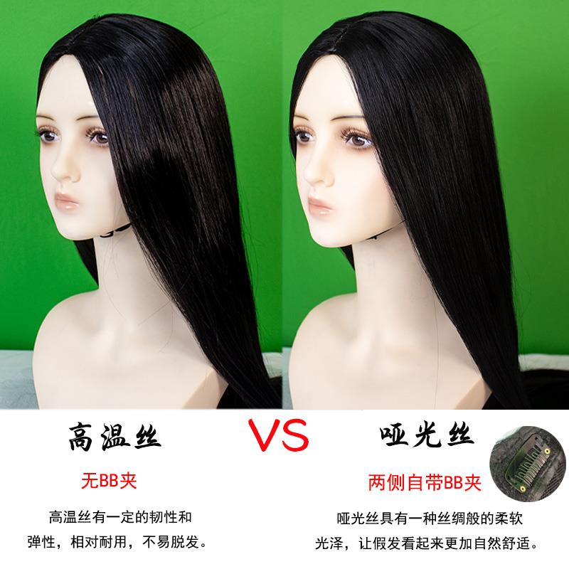 宋制明制古装整顶头套式汉服假发女古典全套头古风长直发造型cos