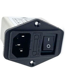 10A CW2B KEILS电源滤波器直流开关220V10A电源净化器插座式
