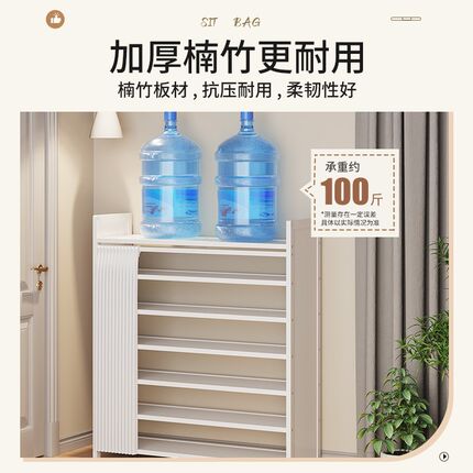 鞋架子家用门口多层防尘简易可折叠免安装鞋柜入户门室内好看卧室