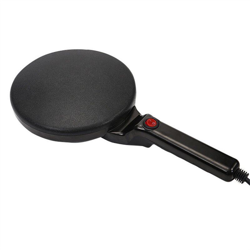 220V110V电压小型煎饼机电饼铛单面加热家用烙饼锅薄饼机出口北美
