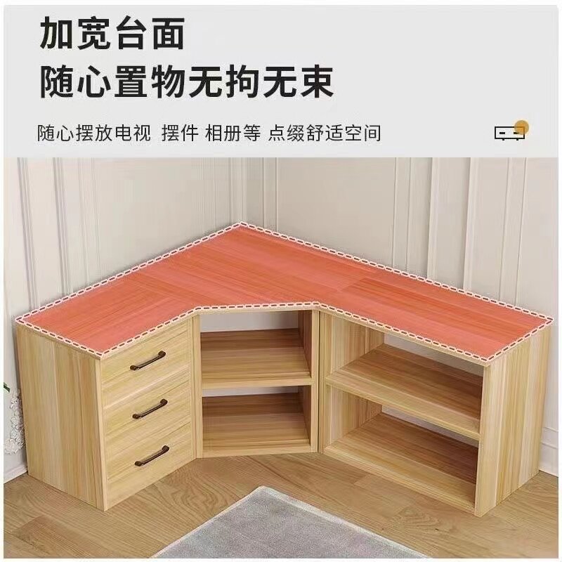 转角电视柜小户型组合角柜客厅墙角柜三角形简易矮柜落地柜收纳柜
