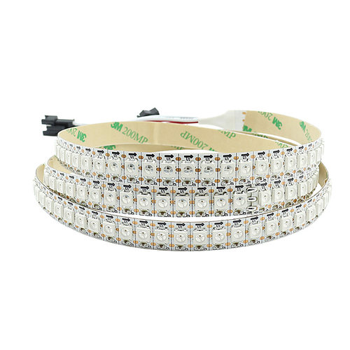 led WS2812B全彩幻彩144灯 5050贴片 内置IC可编程广告装饰5V灯带