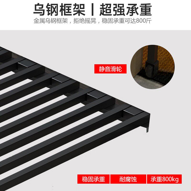 可爱沙发床 1米宽单人儿童两用折叠推拉床粉色小户型网红款折叠床