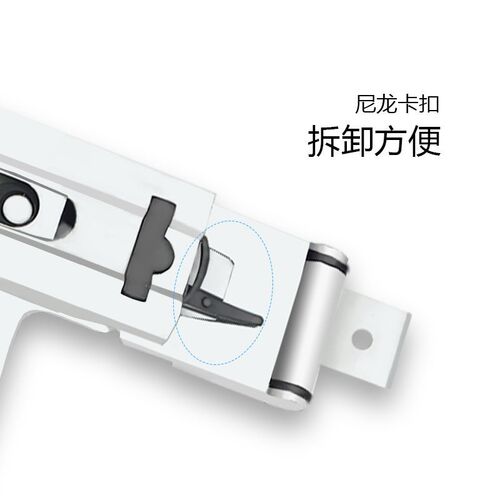 加厚衣柜推拉镜轨道三节导轨旋转折叠滑轨侧拉橱柜穿衣镜滑道配件