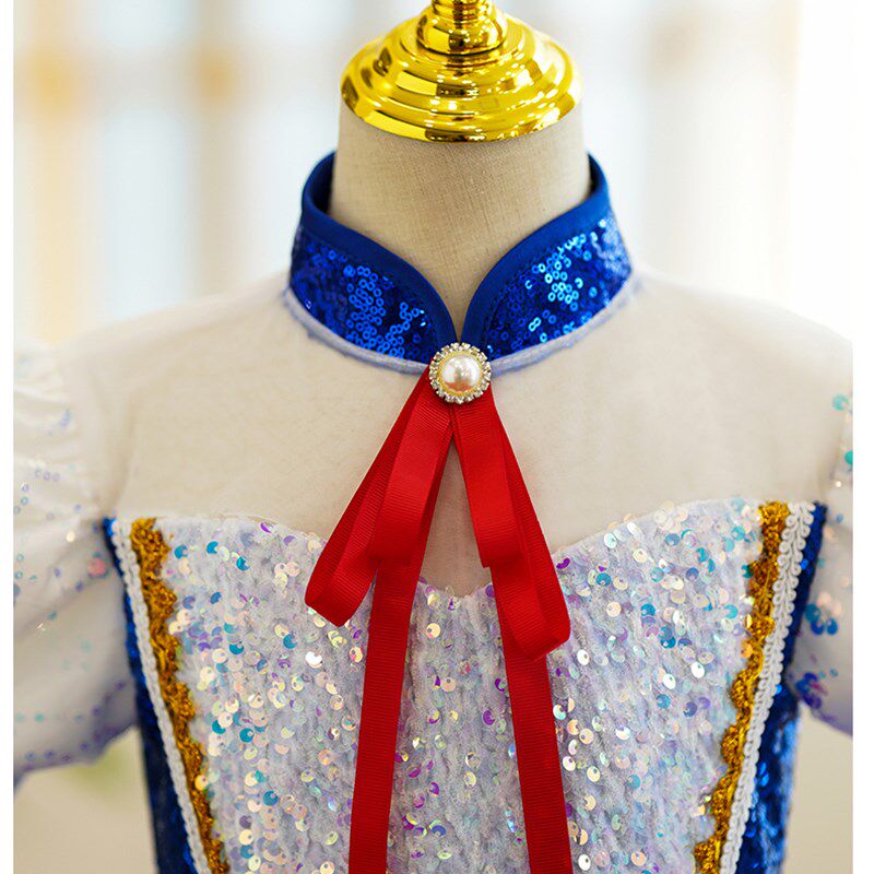 女童走秀表演礼服中小学生合唱团朗诵表演服幼儿园舞蹈跳舞公主裙