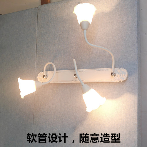 led软管镜前灯浴室卫生间厕所镜柜灯梳妆台化妆灯免打孔可换灯泡
