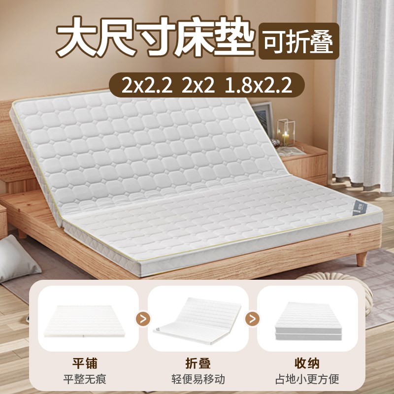 床垫硬垫大尺寸环保椰棕1.8m乘2200x2米护腰脊乳胶软3d折叠可定制