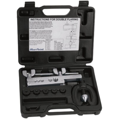 蓝点铜管扩孔器扩管胀管器汽车空调喇叭口制冷维修套装TF5A TFM5A