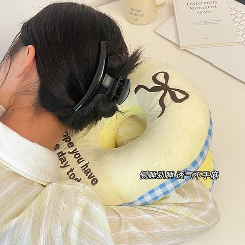 午睡枕办公室2026新款女生抱枕教室小学生午休侧躺枕头护颈趴睡枕