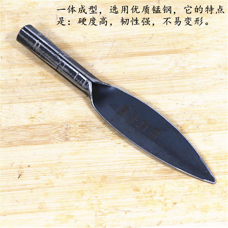 六顺锰钢小铲子花园阳台种花工具种菜小加厚小铁铲挖野菜挖药材铲