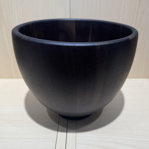 KitchenAid厨师机搅拌木碗实木沙拉碗定制大号木碗相思木揉面碗