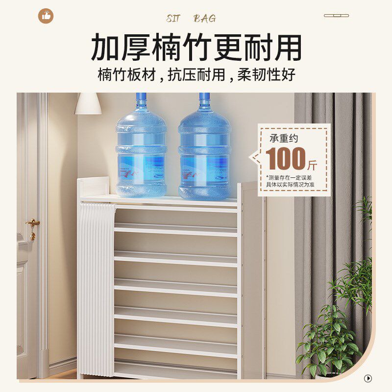 鞋架子家用门口多层防尘简易可折叠免安装鞋柜入户门室内好看卧室