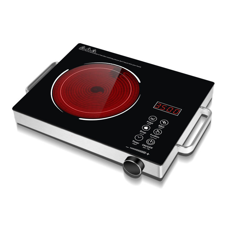 220V110V电陶炉家用爆炒电磁炉3500W火锅炒菜光波炉出欧美加日台
