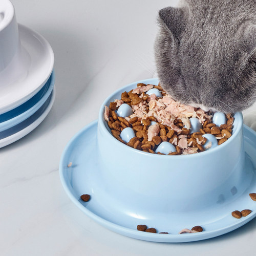 防噎缓食盆猫咪慢食碗狗狗护颈椎狗慢食盆宠物饭盆猫碗防吐防打翻