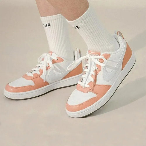 Nike耐克Court Borough经典舒适运动休闲板鞋GS款/DM1216-100