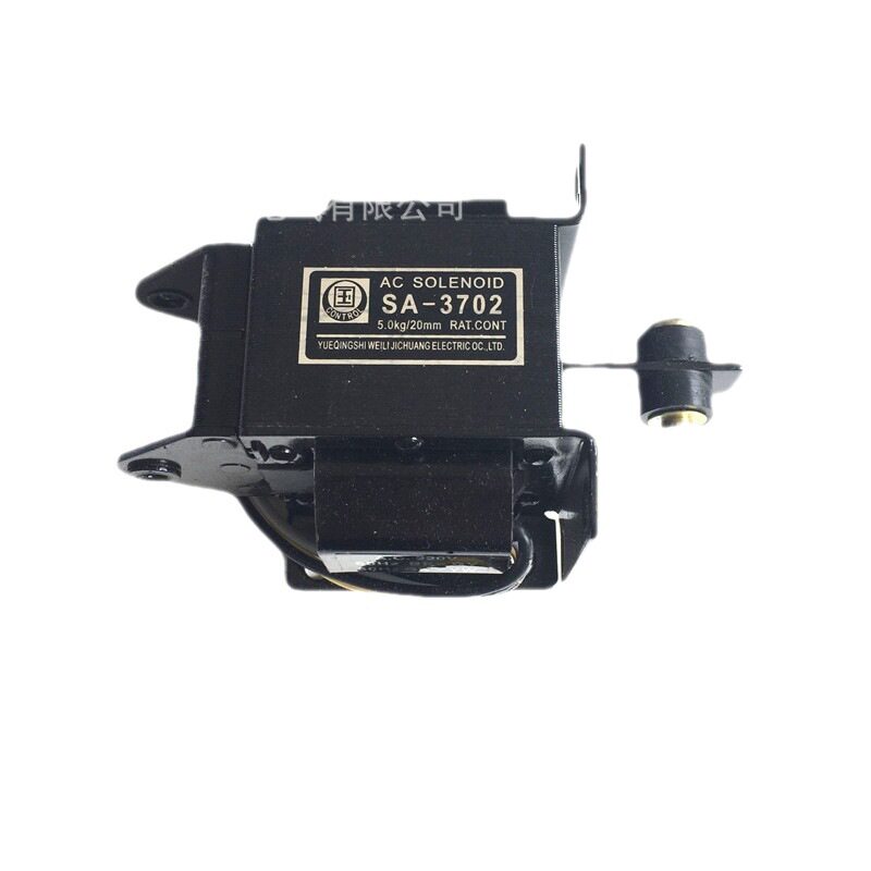 现货MQ8 SA-3702交流推拉式牵引电磁铁吸力5.0N/5KG行程20mm220V