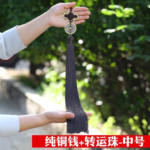 壁扇挂扇流苏中国结配件 创意扇形软装饰品 可定做 铁艺壁饰流苏