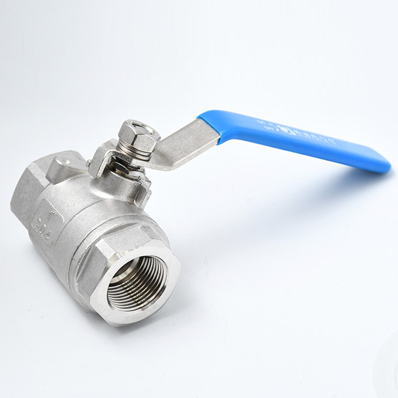 高压丝口球阀两片式内螺纹内牙2000WOG阀门304不锈钢800LB丝扣1寸