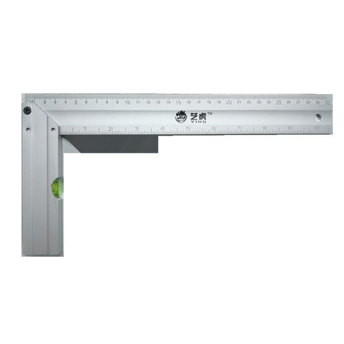 水平加厚直角尺90度方尺铝合金拐尺角度尺高精度木工钢板尺测量尺