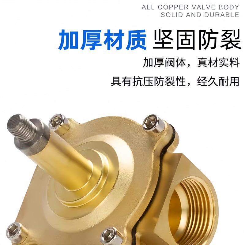 常闭电磁阀220V水阀24V气阀2寸3寸4寸DN50 DN65 DN80 DN100开关阀