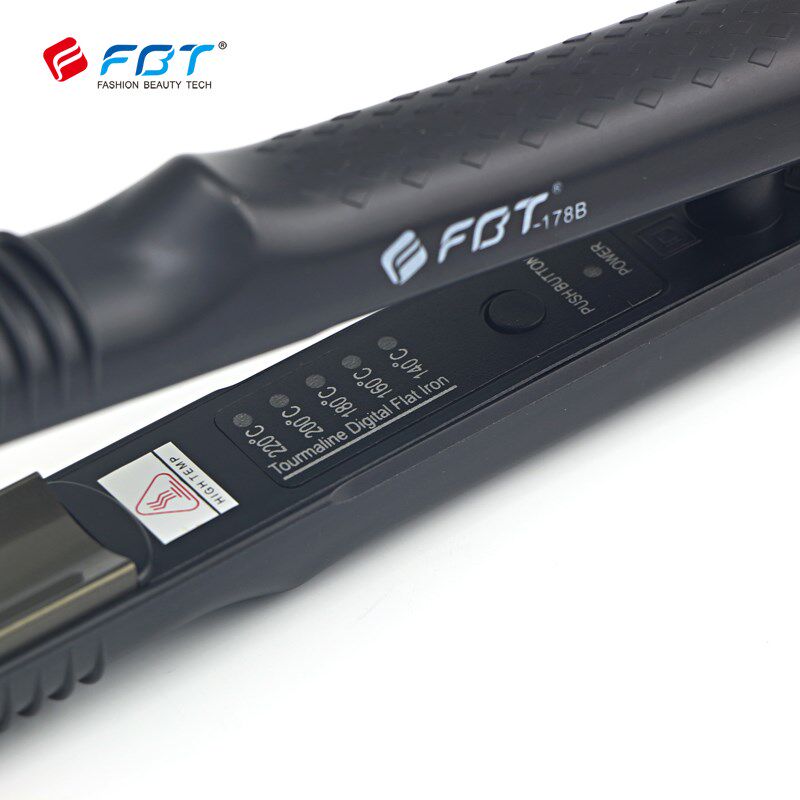 FBT限区包邮弧形夹U型卷直两用美发烫发器护发夹调温内扣刘海夹