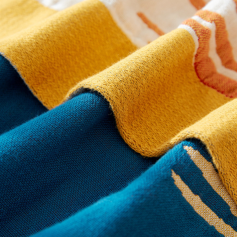 四层纱布毛巾被纯棉成人毯子被子夏季薄款儿童婴儿盖毯棉纱夏凉被