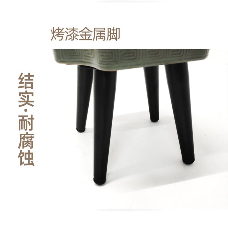 花叶陶瓷矮花架中式花几花凳花盆托盘落地接水托架国风增高架