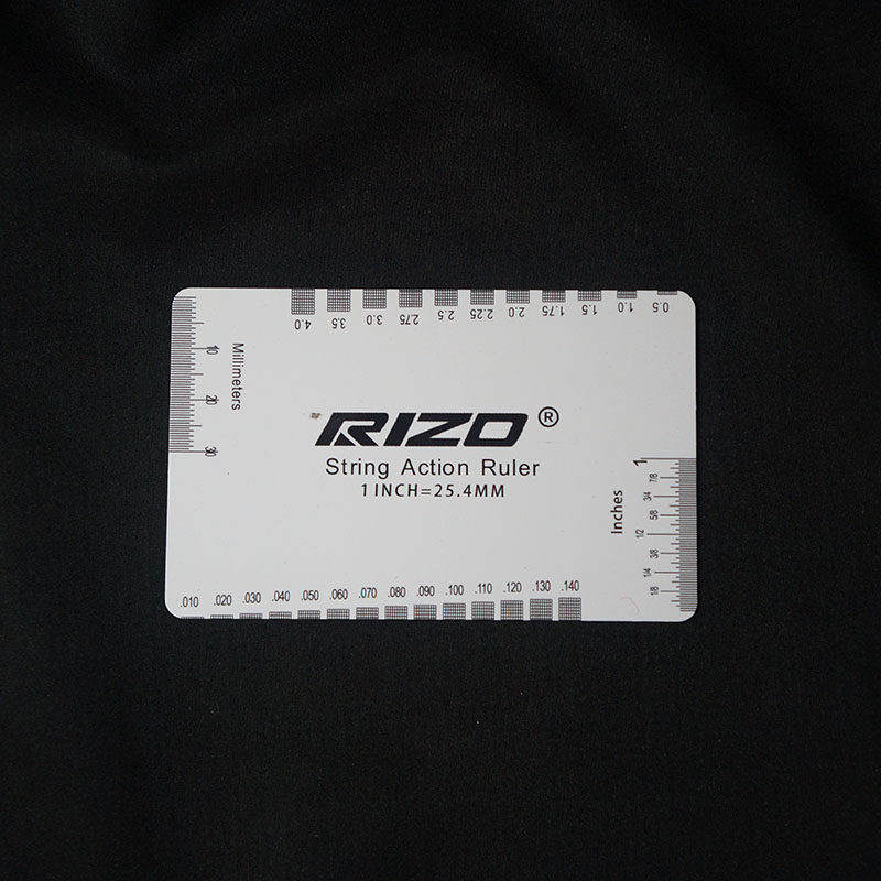 后浪器乐 RIZO弦高数据测量卡尺 吉他贝斯测量子弦距调琴维护尺