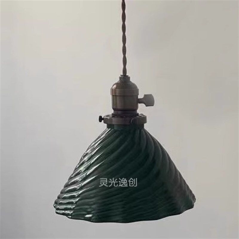 wuone灵光逸创复古怀旧风餐厅吧台玻璃小吊灯民宿过道玄关工作室