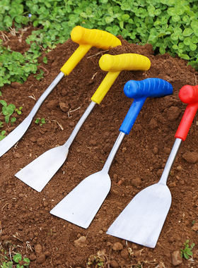 挖野菜神器蒜铲园艺挖土种菜起根除草工具户外采药材专用的小铲子
