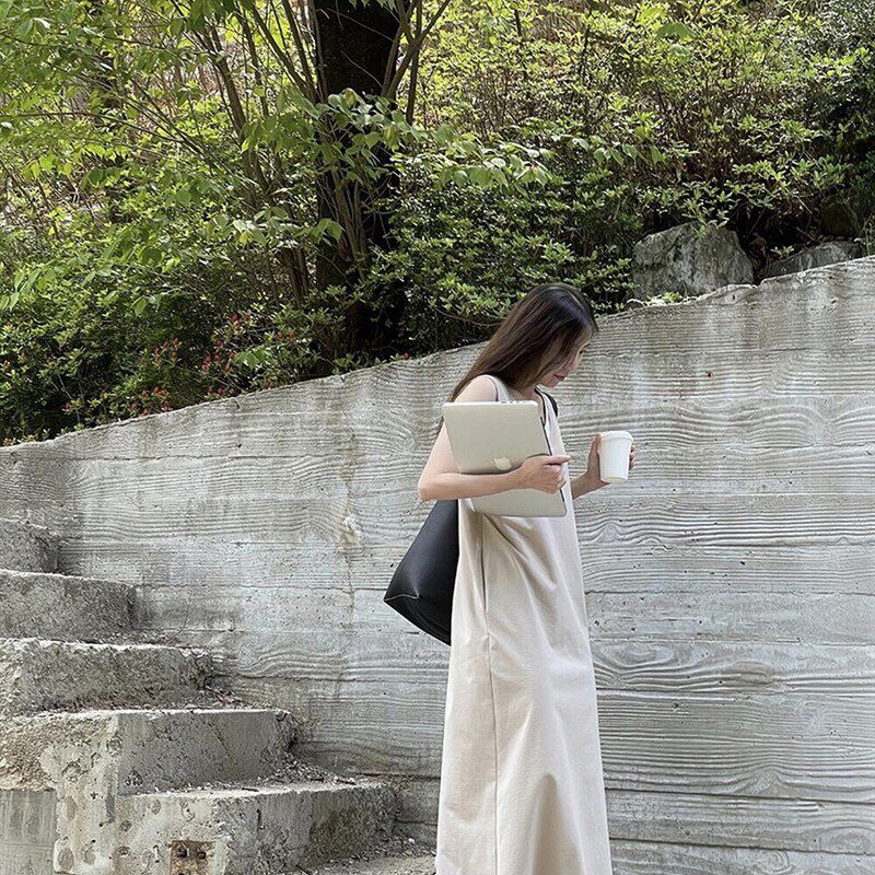 胖mm假两件背心裙女2024夏季新款大码宽松显瘦休闲无袖内搭连衣裙