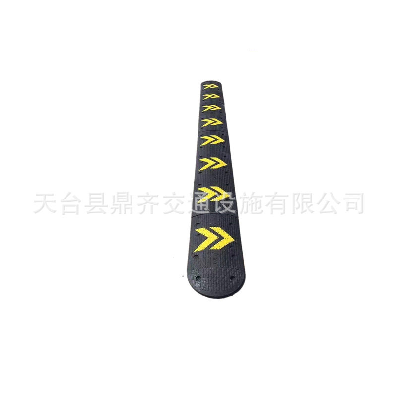 双箭橡塑减速带减速垄减速板减噪板缓冲带500*380*50  500*350*50