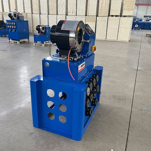 HYT-32C 可配架子液压胶管扣压机扣压样式圆管方管缩管机小巧便携