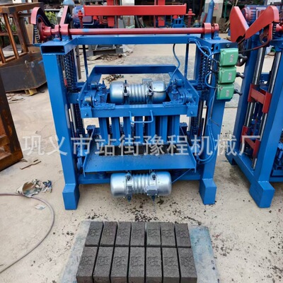 hollow brick making machine打砖机小型砖头生产机空心砖标砖机