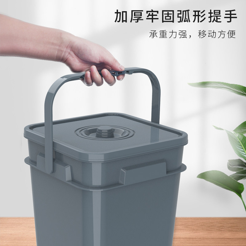 茶水间专用茶水桶茶桶茶渣桶25L多功能垃圾桶办公室茶道茶具配件