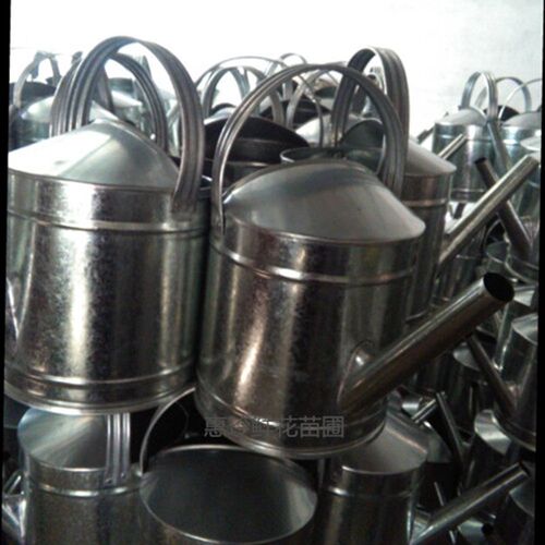 包邮园艺工具手工不锈镀锌铁皮洒水壶浇花壶喷壶浇菜壶花园浇水壶