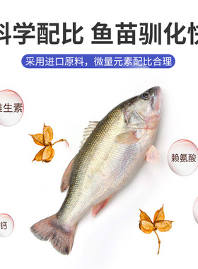 海童旺食鱼饲料鲈鱼鱼苗水花开口料池塘养殖锦鲤鱼金鱼鱼食高蛋白