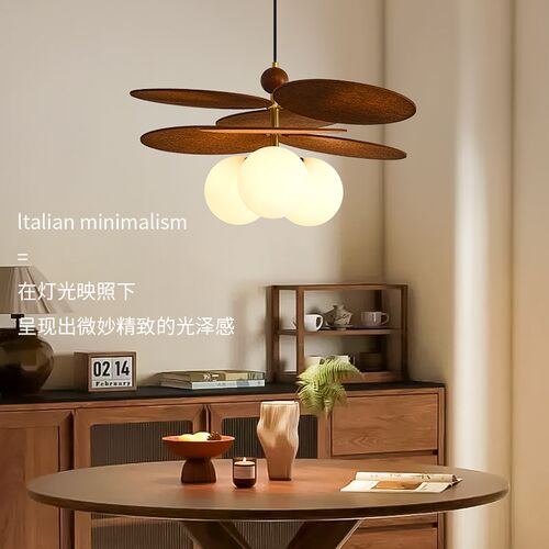 新款法式中古藤编吊灯卧室餐厅灯餐桌阳台复古创意艺术南洋侘寂风