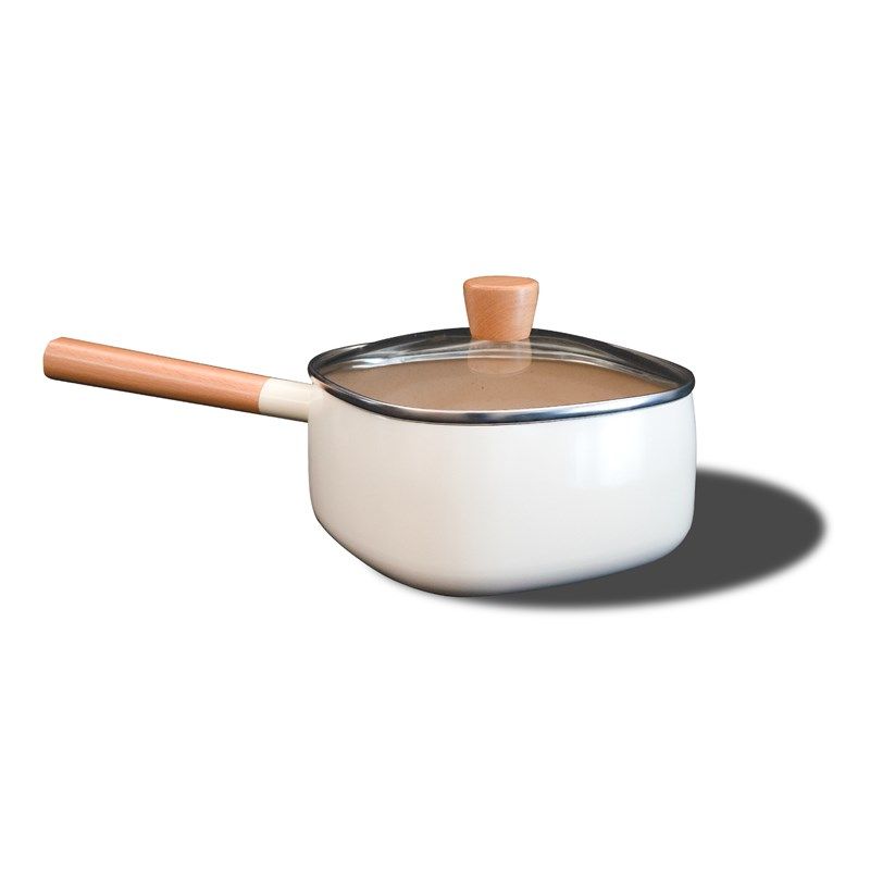 NORBERT.W麦饭石奶锅不粘锅泡面热牛奶小汤锅宝宝婴儿专用辅食锅