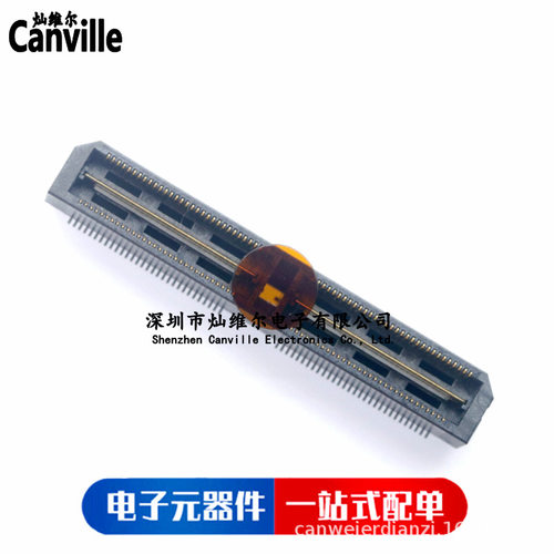 全新QTH-060-02-L-D-A-K-TR 0.5mm 120P双排板对板连接器SAMTEC