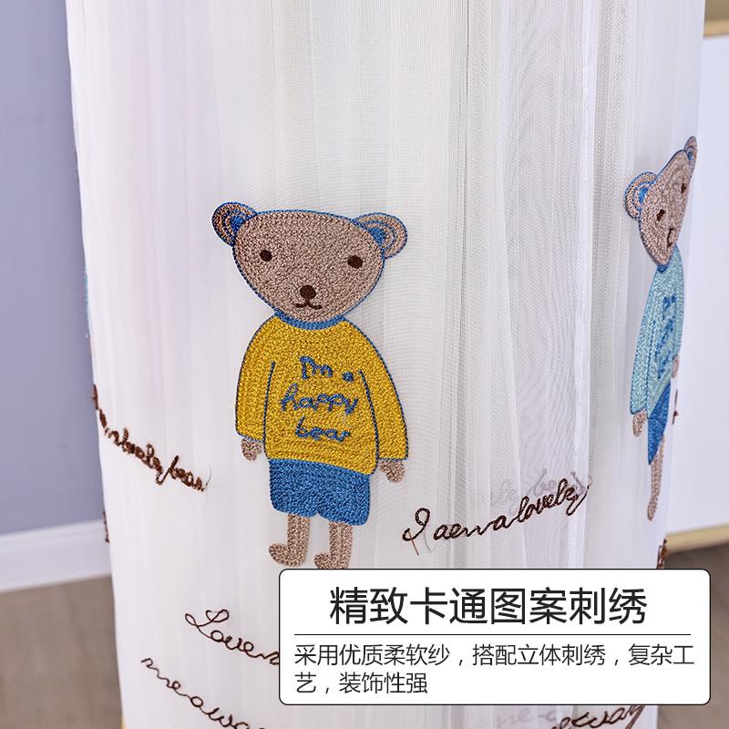 空调罩圆形柜机新款卡通布艺立式圆柱蕾丝防尘罩套挡风帘开机不取