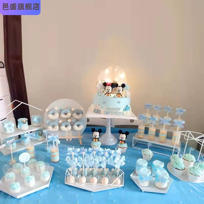 甜品台摆件展示架甜品台摆台盘冷餐茶歇摆台蛋糕架子下午茶点心架