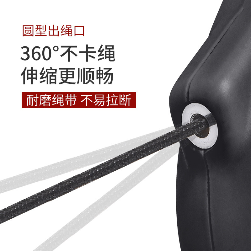 多尼斯狗狗牵引绳自动伸缩圆绳狗绳子中小型犬泰迪金毛宠物遛狗链
